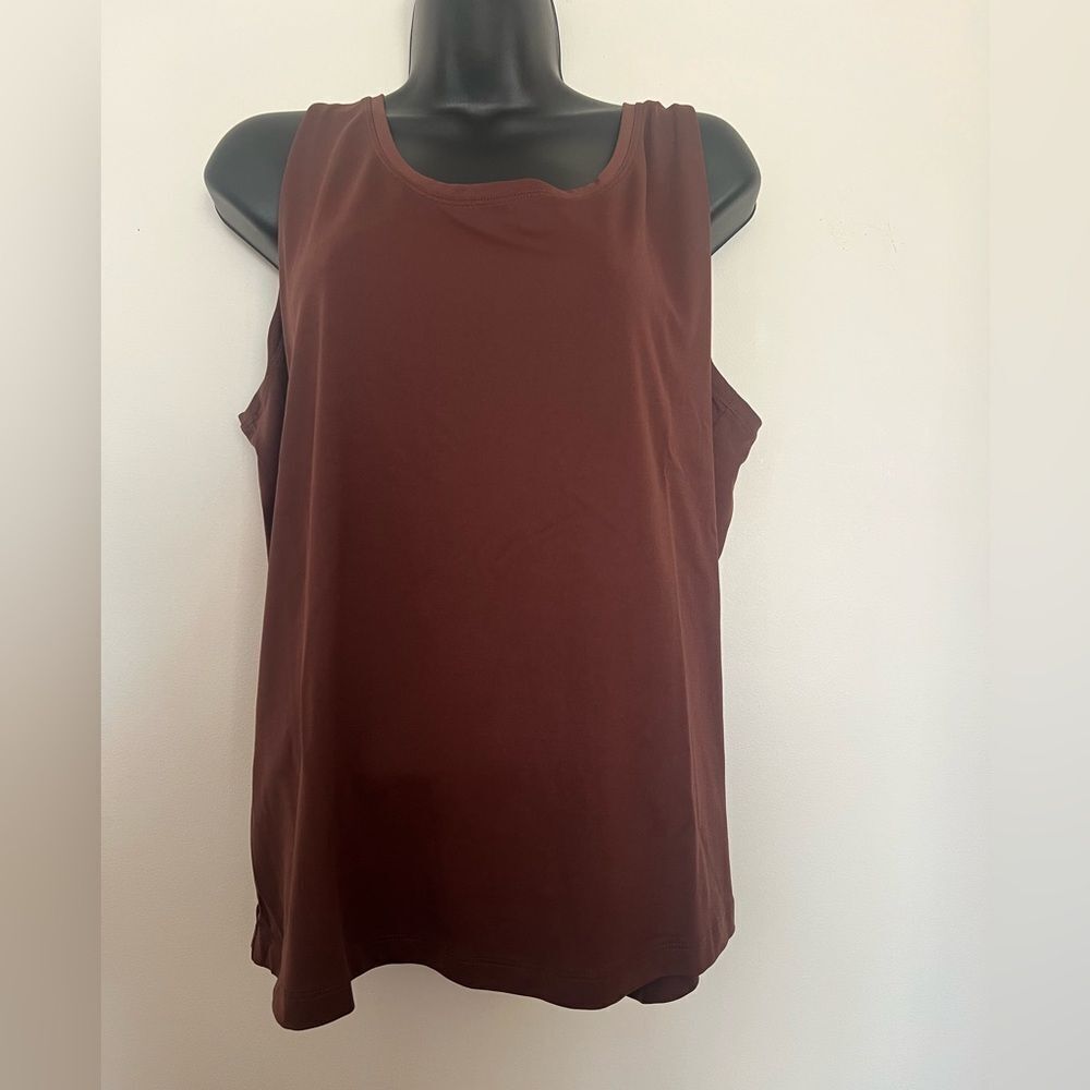 Karen Kane Rich Brown Tank Top